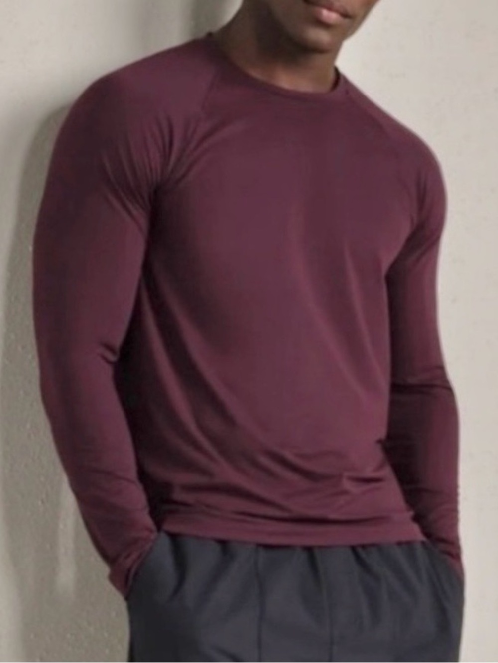 RHONE Reign Long Sleeve Tee T-Shirt sz M